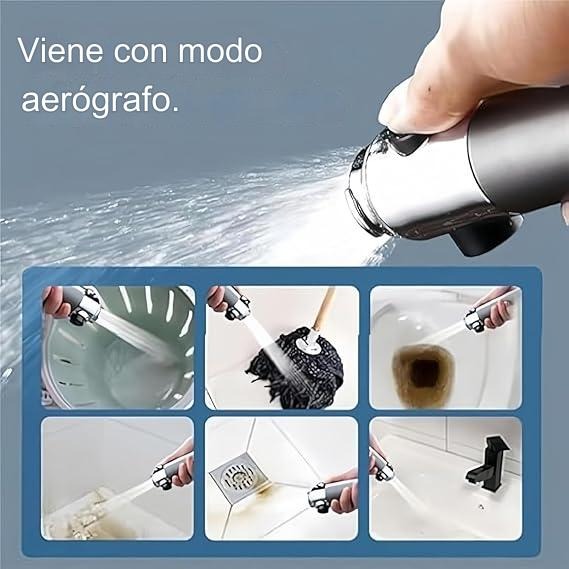 HydroClean™ - Cabezal de Ducha de Alta Presión + Filtros